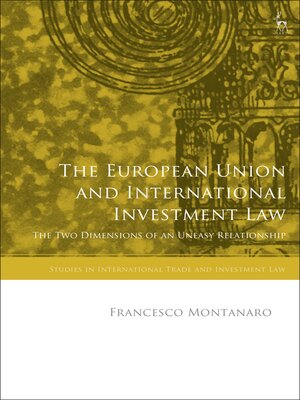 cover image of The European Union and International Investment Law